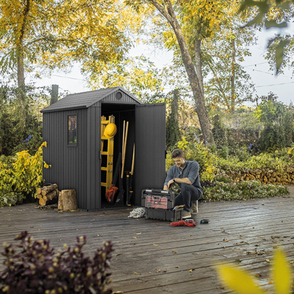 Keter Darwin 4×6 (2,3 m²) — Gartenhaus, Grün