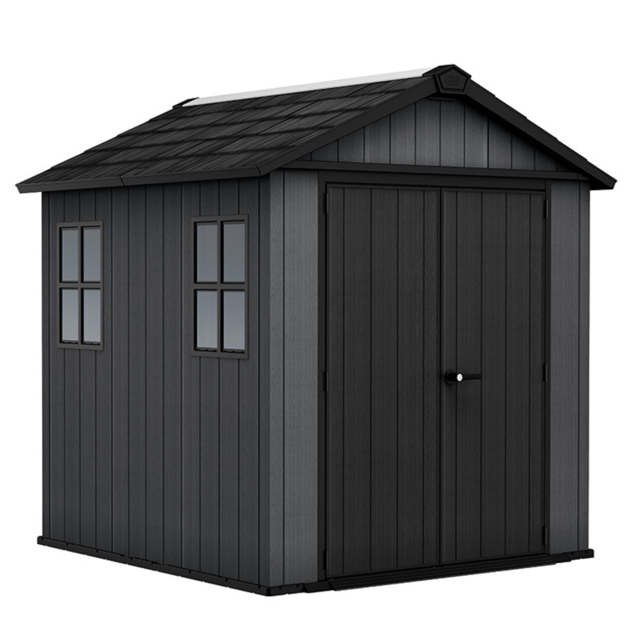 Keter Newton Plus 7×7,5 — Gartenhaus, Grau
