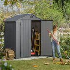 Keter Darwin 6×4 — Gartenhaus, Grau