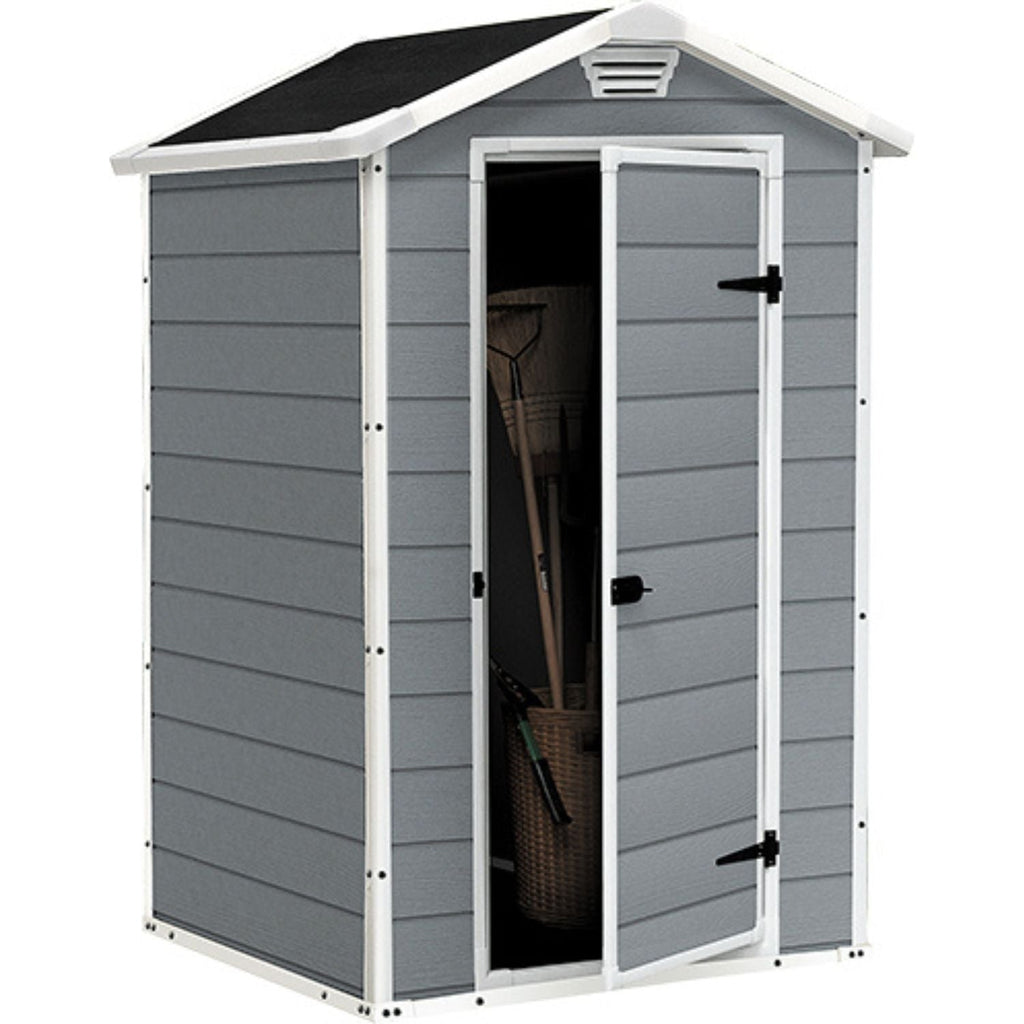 Keter Manor 4×3 — Gartenhaus, Grau