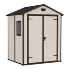 Keter Manor 6×5 DD — Gartenhaus, Beige