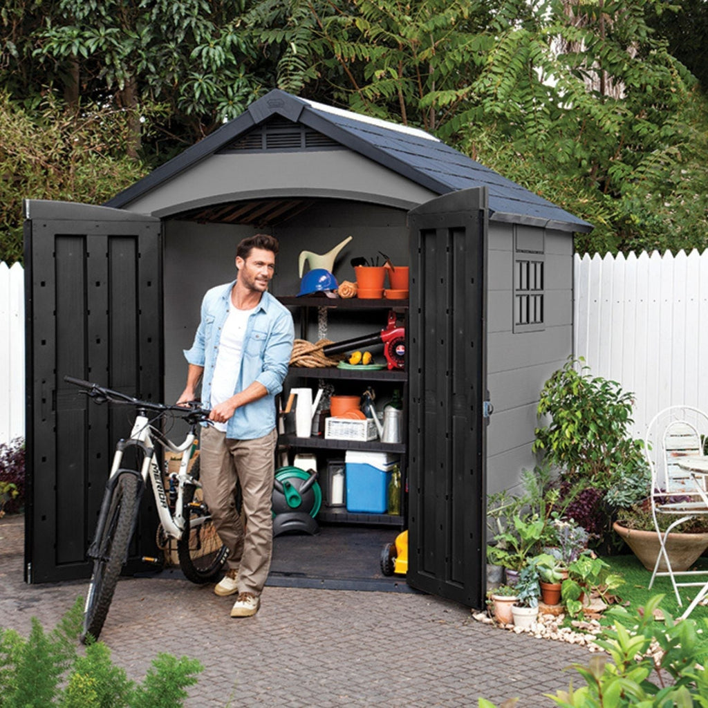 Keter Premier 757 — Gartenhaus, Grau