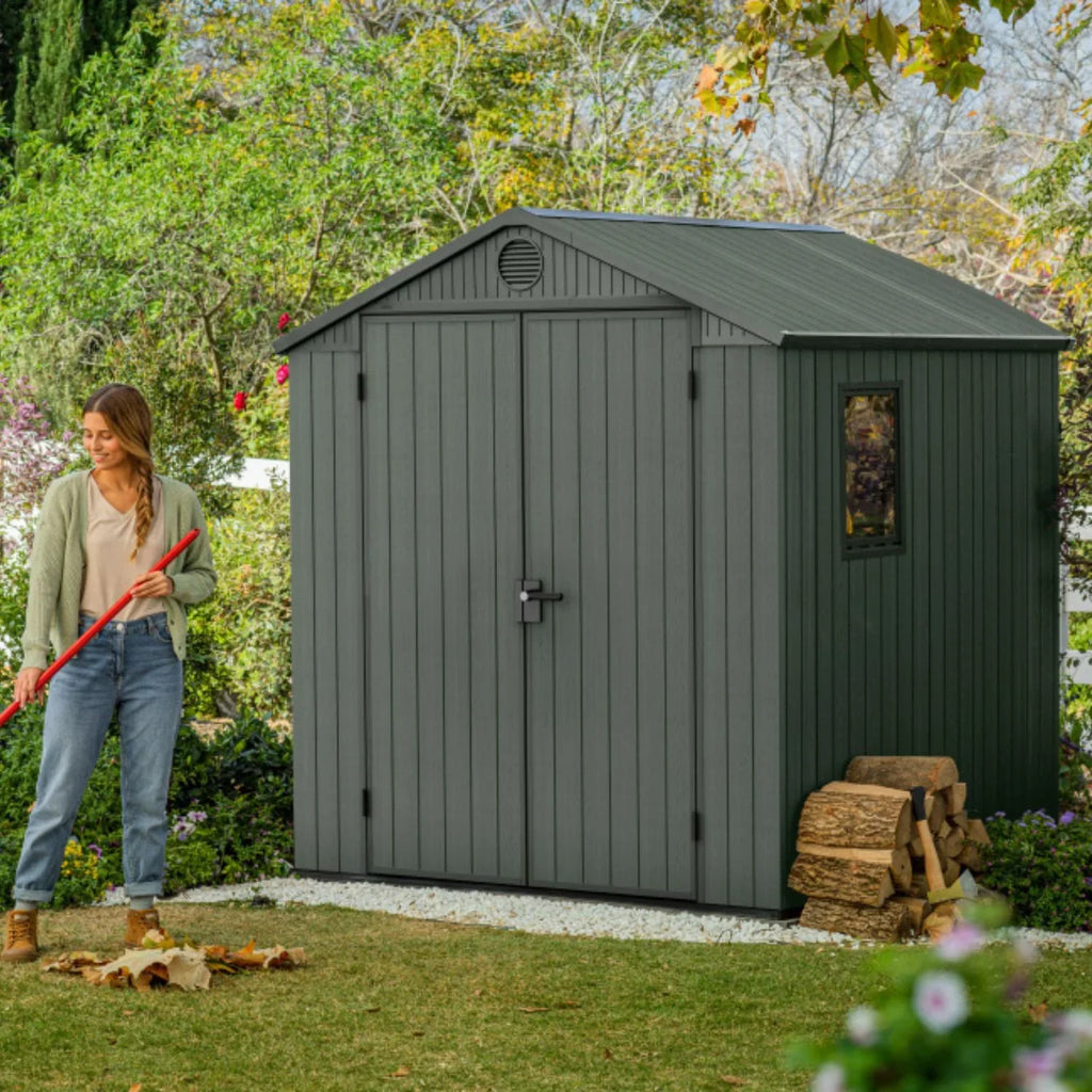 Keter Darwin 6×6 — Gartenhaus, Grün