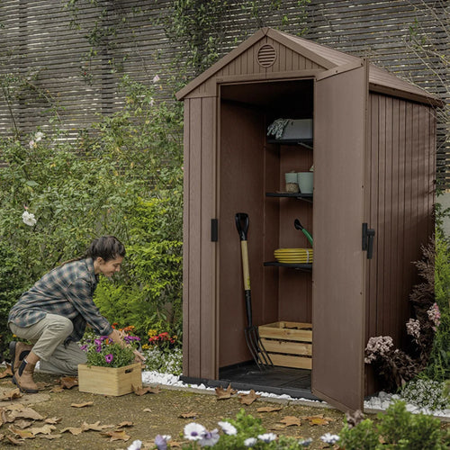 Keter Darwin 4×4 — Gartenhaus, Braun