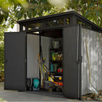 Keter Artisan 7×7 — Gartenhaus, Grau