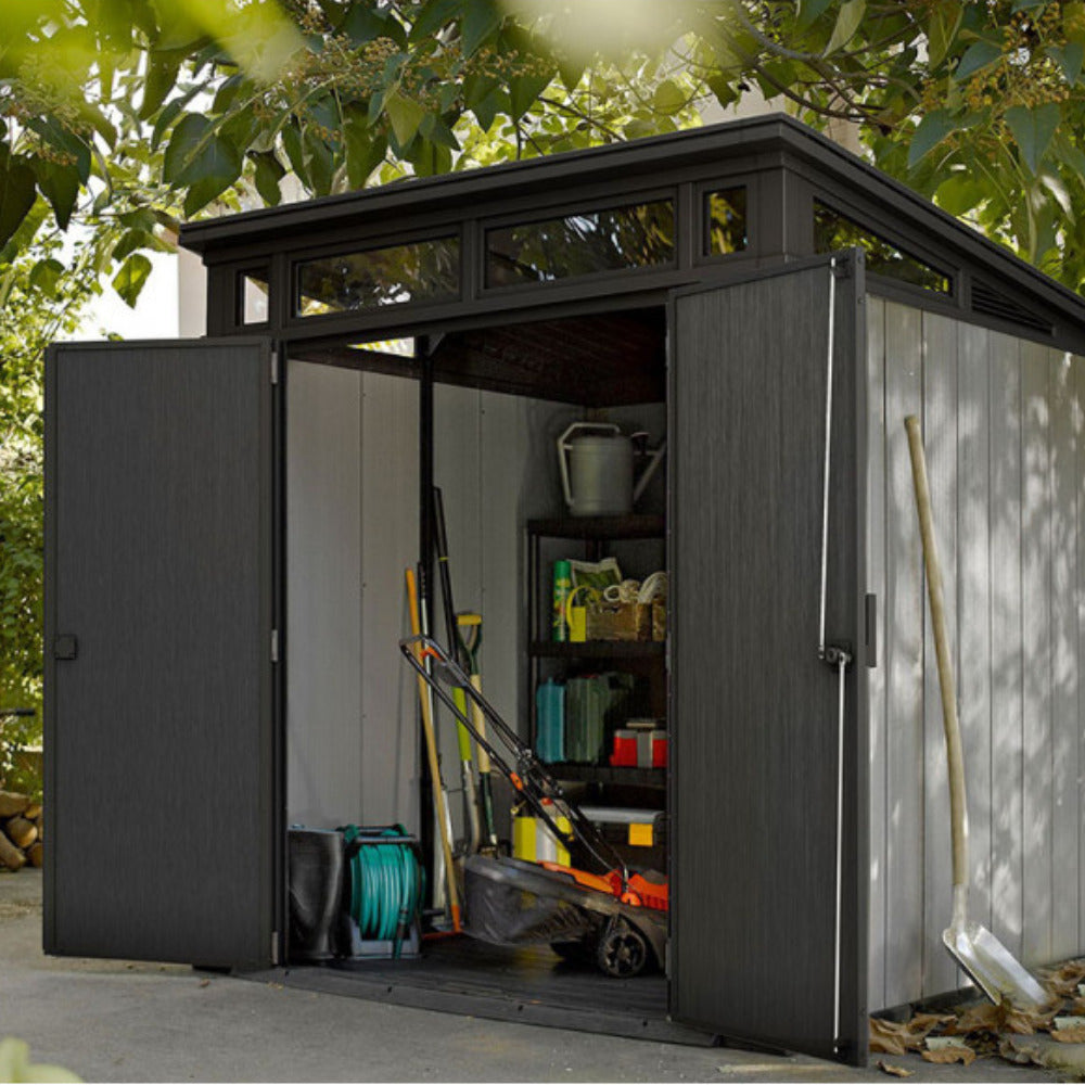 Keter Artisan 7×7 — Gartenhaus, Grau