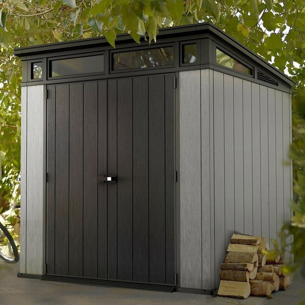 Keter Artisan 7×7 — Gartenhaus, Grau