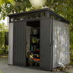 Keter Artisan 7×7 — Gartenhaus, Grau