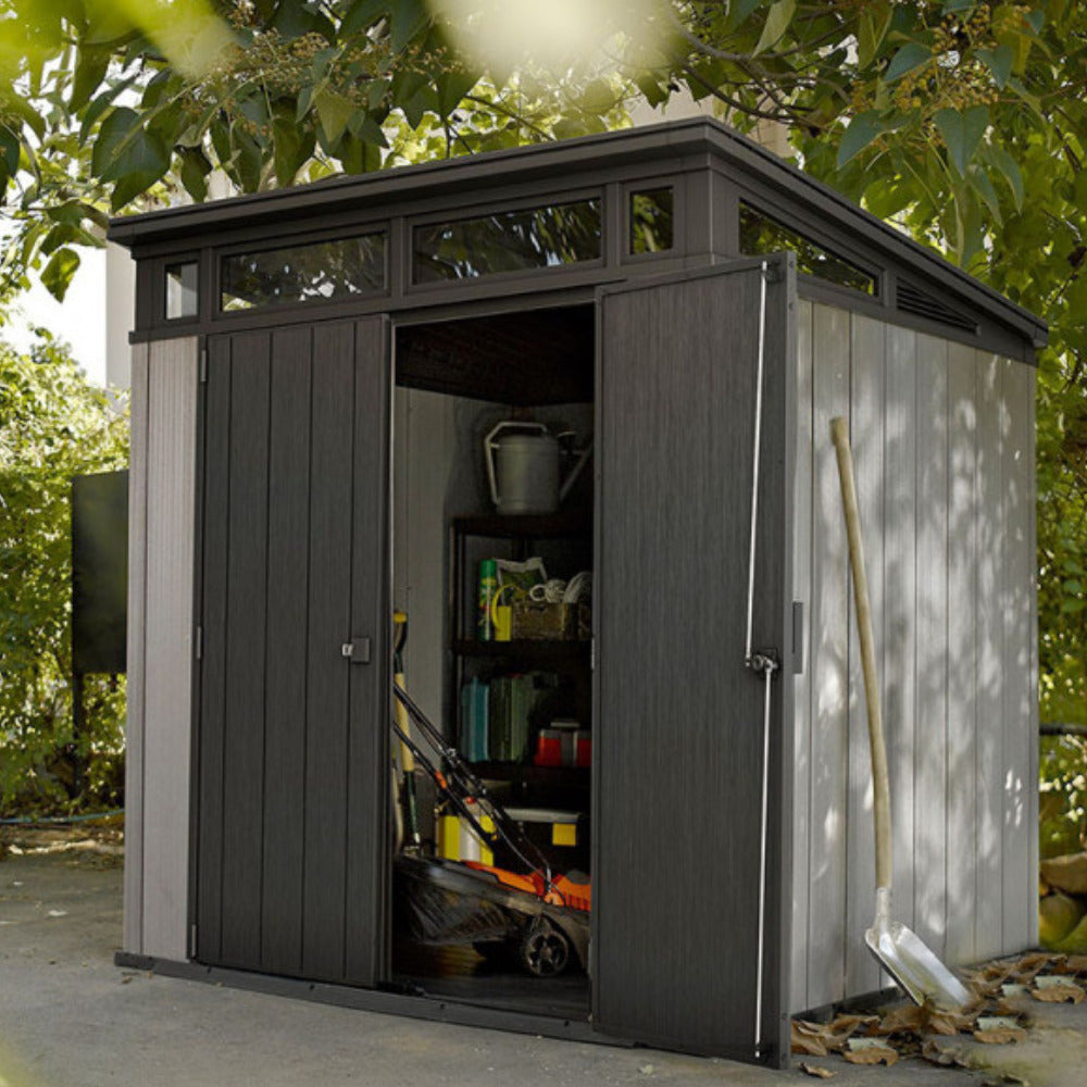 Keter Artisan 7×7 — Gartenhaus, Grau