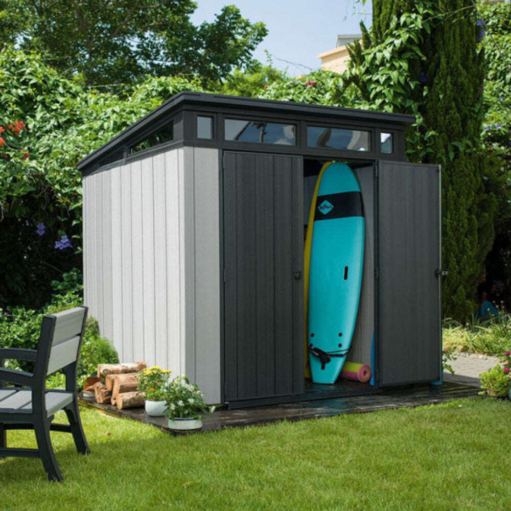 Keter Artisan 7×7 — Gartenhaus, Grau